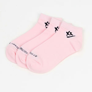 Motivational Socks in Pink (Box of 3 pairs)