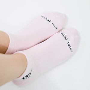 Motivational Socks in Pink (Box of 3 pairs)