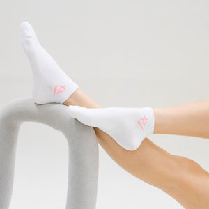 Motivational Socks in White (Box of 3 pairs)