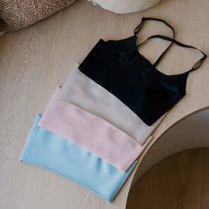 [I'M IN x Hazelle] air-ee Scoop Neck Seamless Pullover Bra (Signature Edition) in Baby Pink