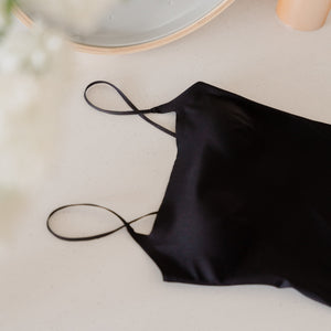 [I'M IN x Hazelle] air-ee Square Neck Seamless Bodysuit (Signature Edition) in Black