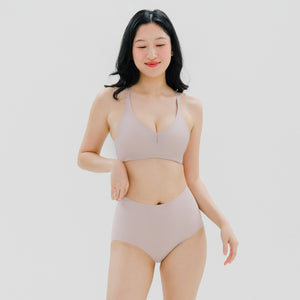 air-ee No-Wedgie Super High-Rise Seamless Cheekie (Signature Edition) in Creamy Sakura (Limited Edition)