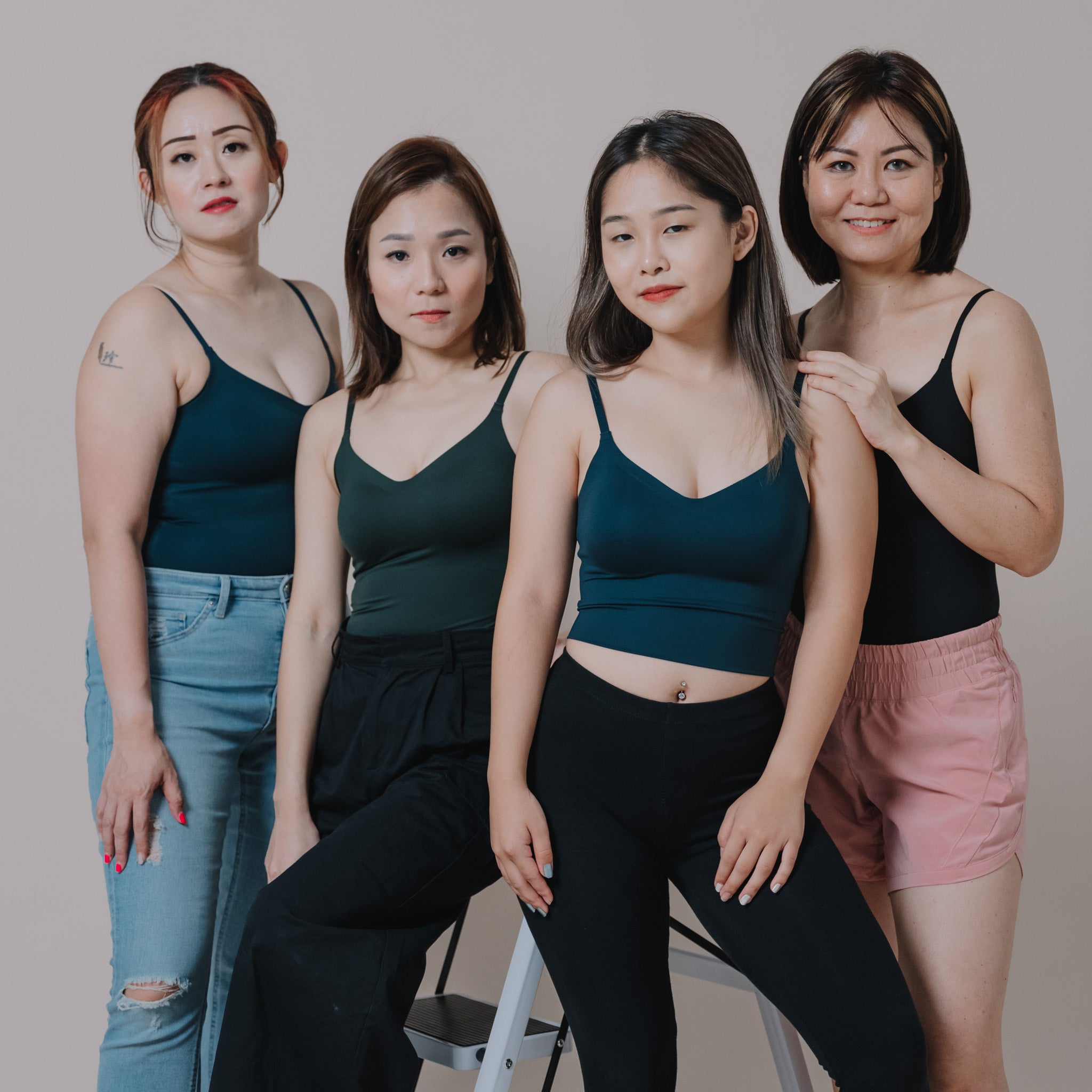 air-ee Seamless 2-in-1 Regular Bra Top (Signature Edition)