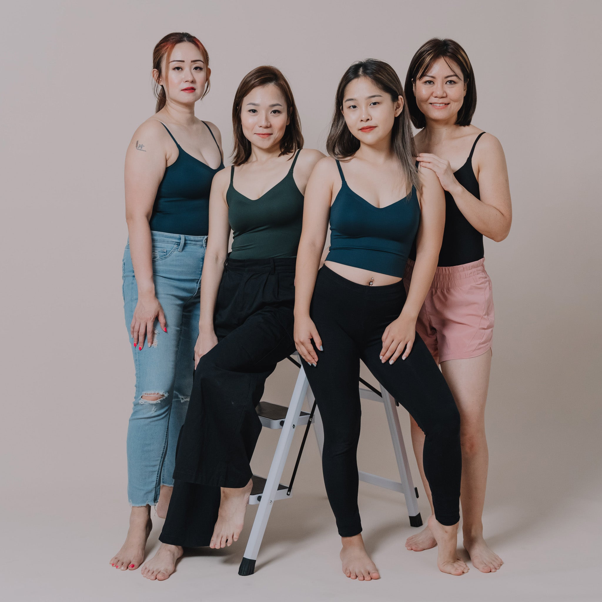 air-ee Seamless 2-in-1 Regular Bra Top (Signature Edition)