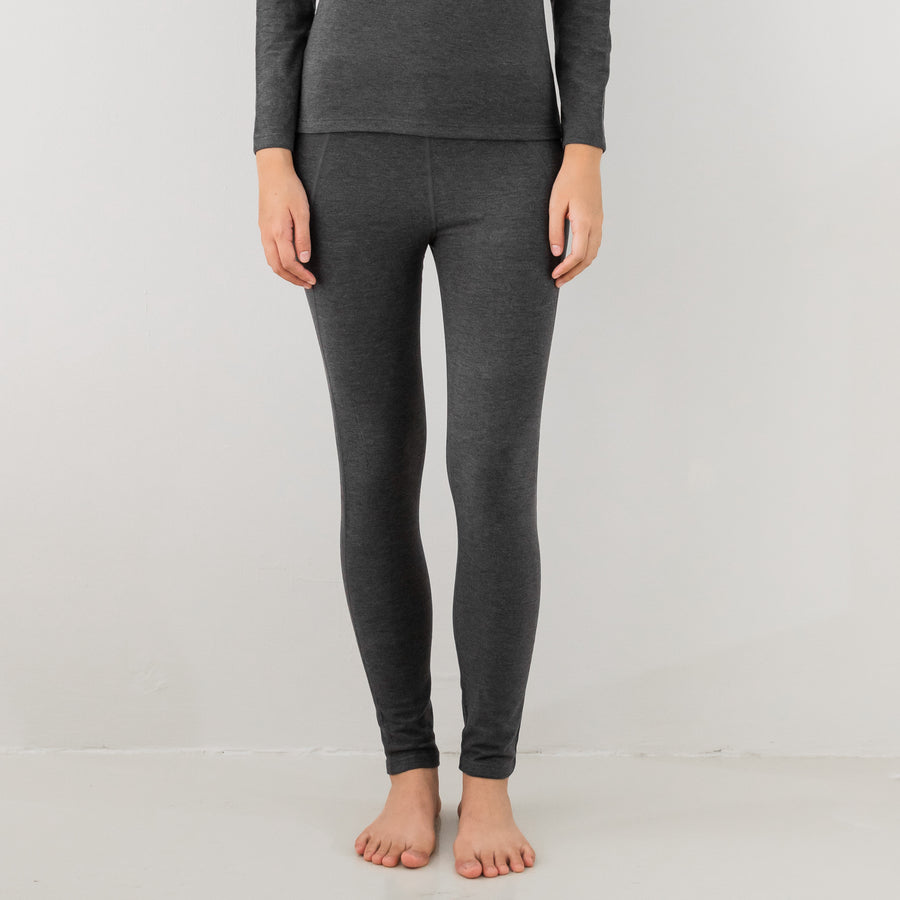 HeatHug! Thermal Long Pants in Winter Stonegrey