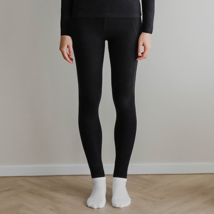 HeatHug! Thermal Long Pants in Black