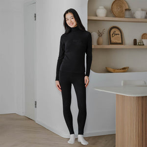 Ultra Thermal Wear Warm Set in Black