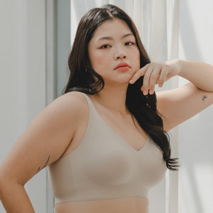 air-ee+ Seamless Bra in Almond Nude (Signature Edition)