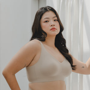 air-ee+ Seamless Bra in Almond Nude (Signature Edition)