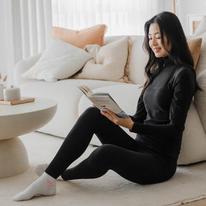 HeatHug! Thermal Long Pants in Black