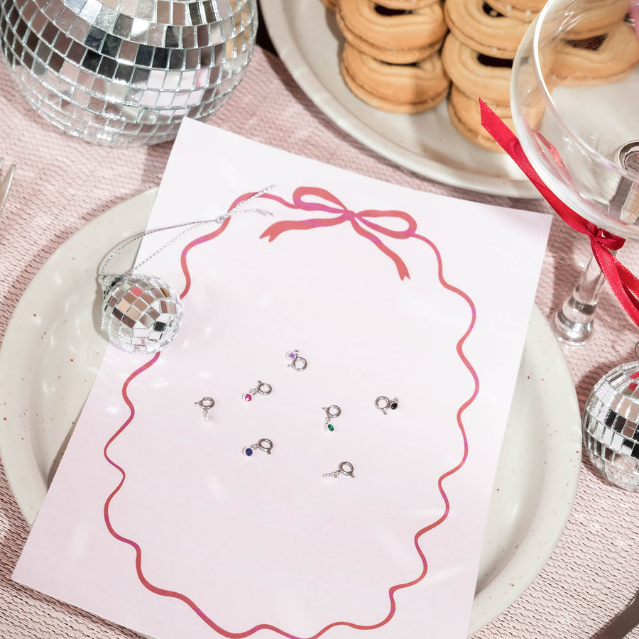 Love in Bloom Crystal Charms