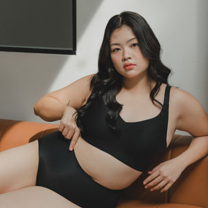 air-ee+ Seamless Bra in Black (Signature Edition)