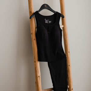 Lite Thermal Wear Warm Set in Black