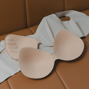 Air-ee Seamless Bra in Almond Nude - Thick Straps (Signature Edition)
