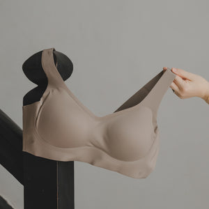 Air-ee Seamless Bra in Almond Nude - Thick Straps (Signature Edition)