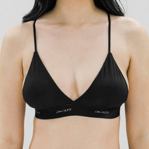 Soft-Cup Modal Lightly-Lined Bralette in Eclipse