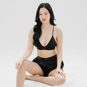 Soft-Cup Modal Lightly-Lined Bralette in Eclipse