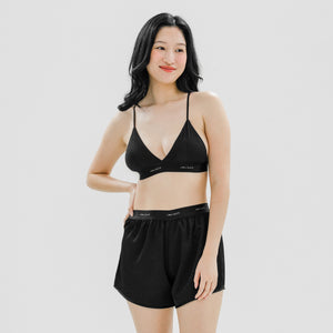 Soft-Cup Modal Lightly-Lined Bralette in Eclipse