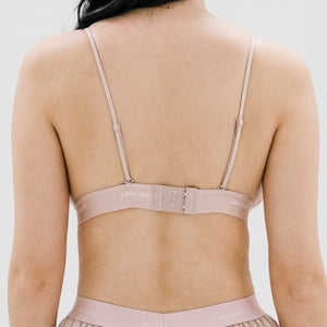 Soft-Cup Modal Lightly-Lined Bralette in Champagne Mist