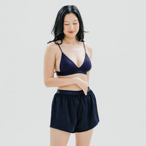 Soft-Cup Modal Lightly-Lined Bralette in Moonlight