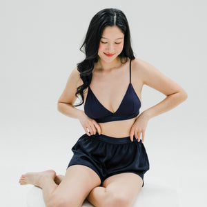 Soft-Cup Modal Lightly-Lined Bralette in Moonlight