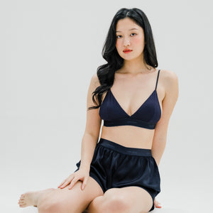 Soft-Cup Modal Lightly-Lined Bralette in Moonlight