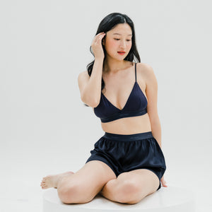 Soft-Cup Modal Lightly-Lined Bralette in Moonlight