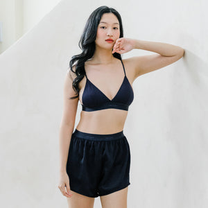 Soft-Cup Modal Lightly-Lined Bralette in Moonlight