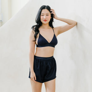 Soft-Cup Modal Lightly-Lined Bralette in Moonlight