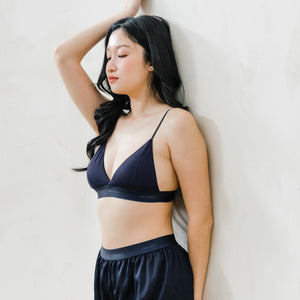 Soft-Cup Modal Lightly-Lined Bralette in Moonlight