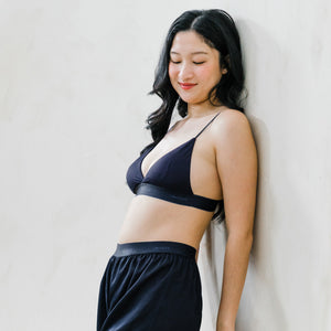 Soft-Cup Modal Lightly-Lined Bralette in Moonlight