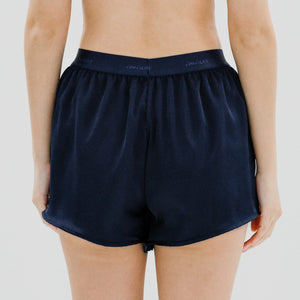 Luxurious Cooling Crease-less Satin Shorts V2.0 in Moonlight