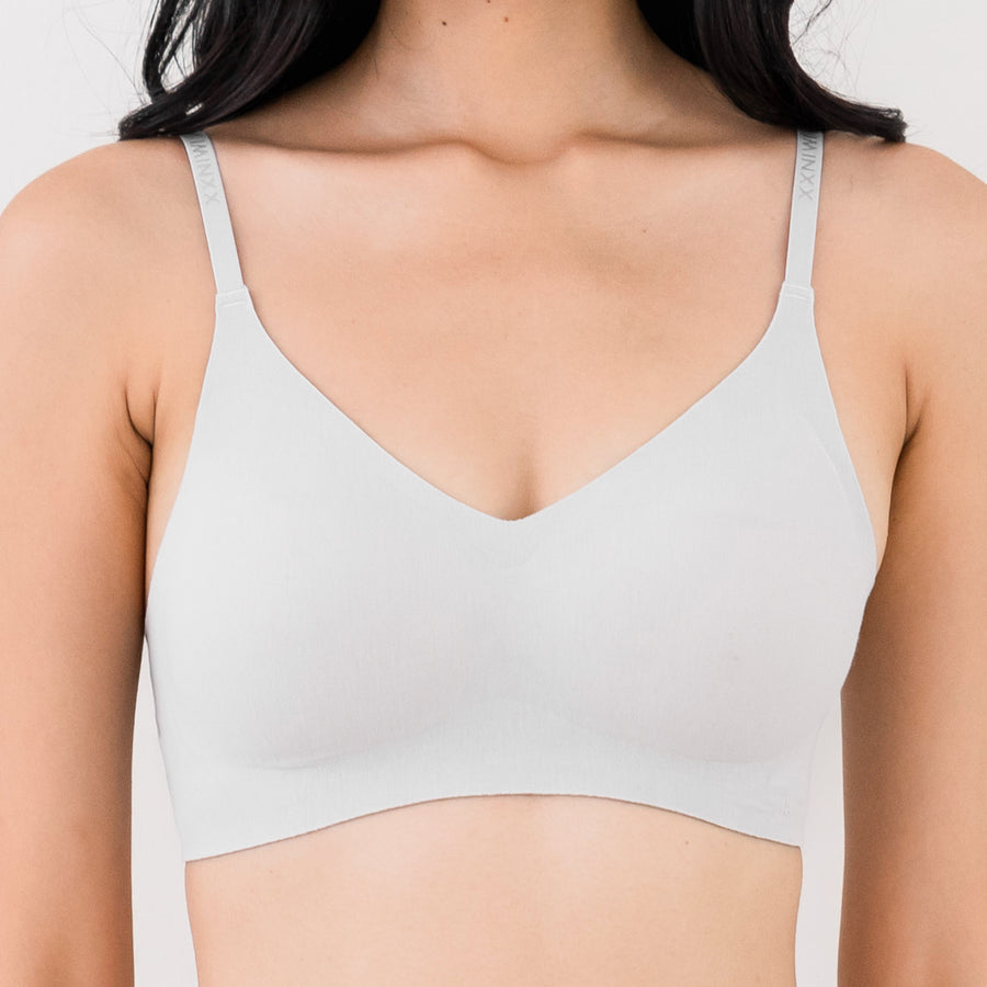 air-ee Cotton Seamless Bra in Earl Grey (Machine Wash Edition) *Limited Edition