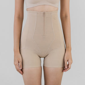 Max Sculptor! 3-in-1 High Compression Shapewear Shortie in Nude