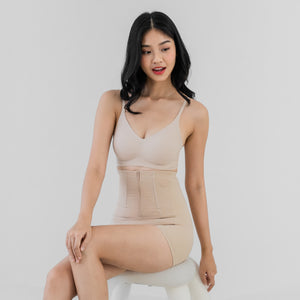 Max Sculptor! 3-in-1 High Compression Shapewear Shortie in Nude