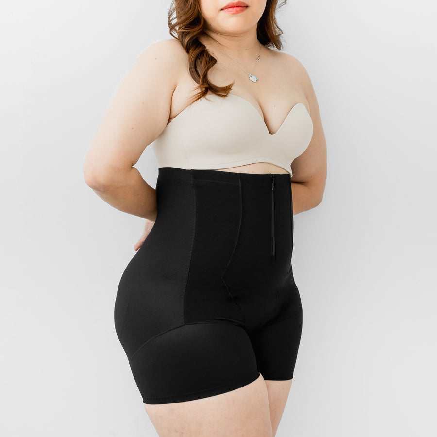 Max Sculptor! 3-in-1 High Compression Shapewear Shortie in Black