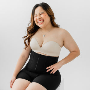 Max Sculptor! 3-in-1 High Compression Shapewear Shortie in Black