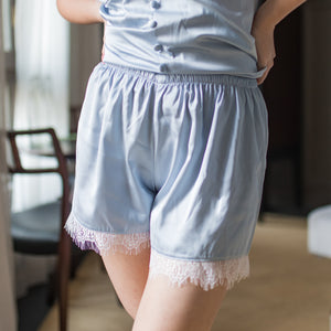 Cuddle Me! Satin Sleepwear Set in Fresh Glow
