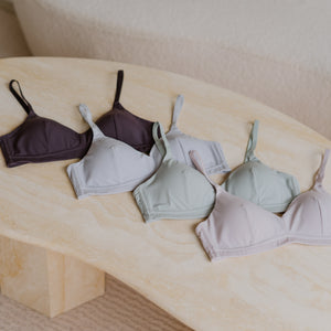 On Cloud Nine! All Day Lightly-Lined Bralette in Powder Plum