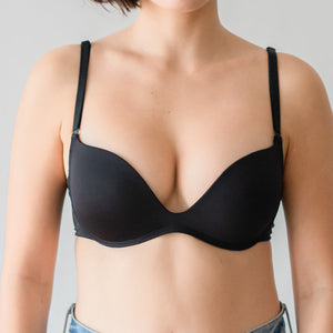 Classic-Soft Wireless T-Shirt Bra in Black (Size S Only)