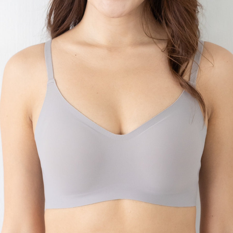 Air-ee Seamless Bra in Ash - Thin Straps (Superfine) (Size M Only)