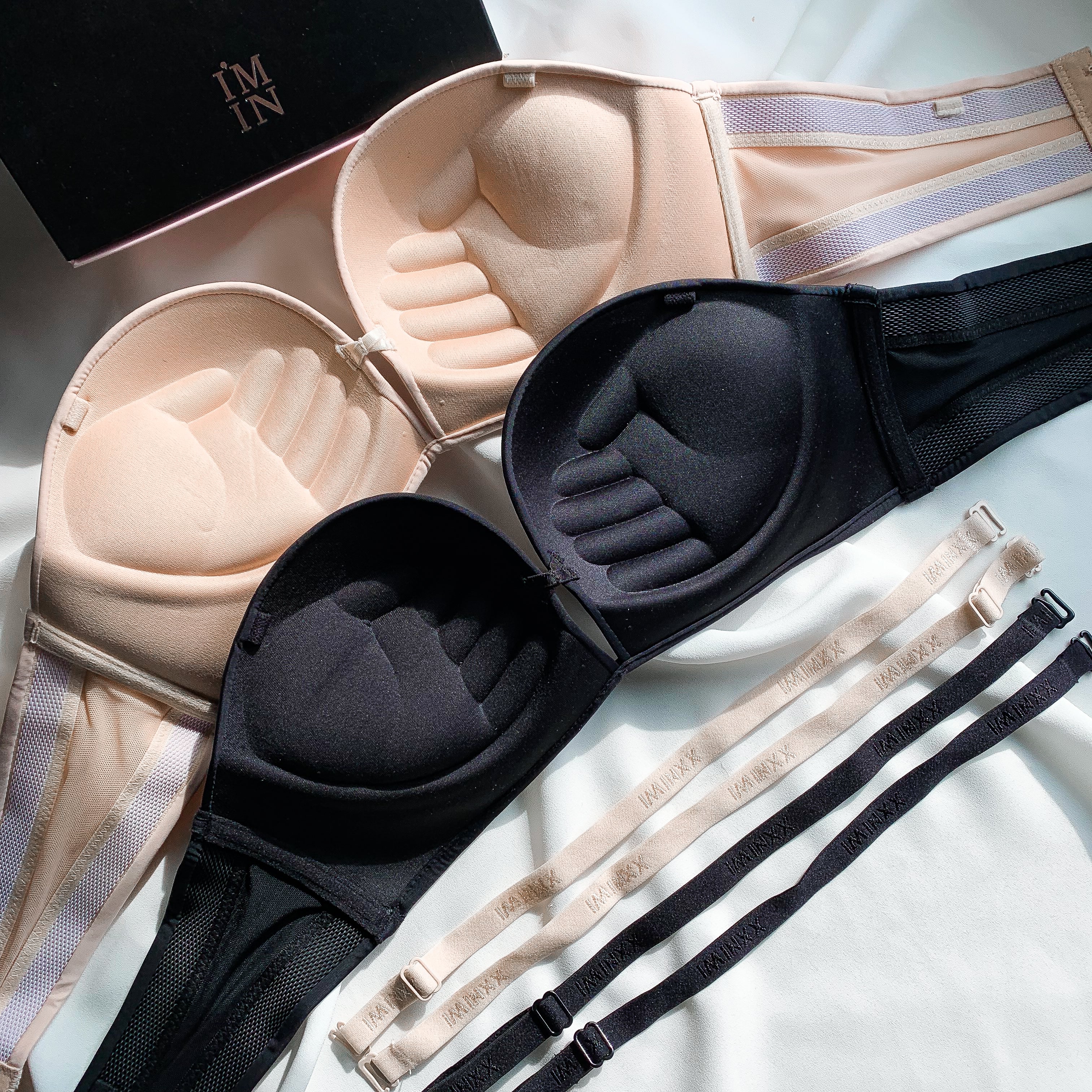 LIFT IT UP! 100% Non-Slip Super Push Up Strapless Wireless Bra