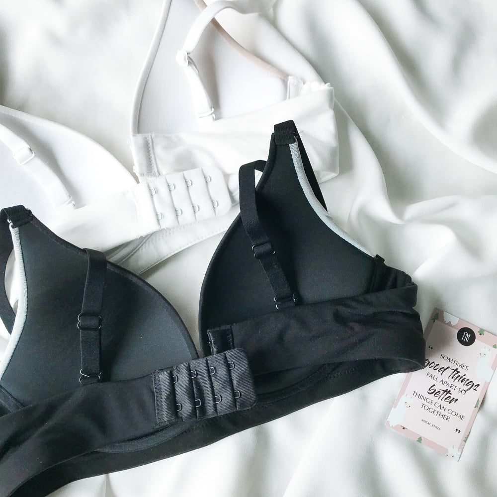 Perfect Fit! Wireless Bra in Monotone (Size XL only)
