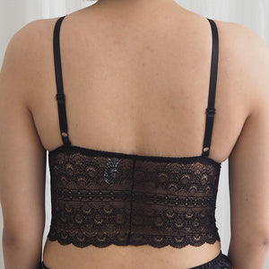 Black Lacey Bralette