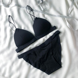 *RESTOCKED* Midnight Muse Bralette in Black (Size XL Only)