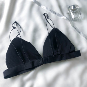 *RESTOCKED* Midnight Muse Bralette in Black (Size XL Only)