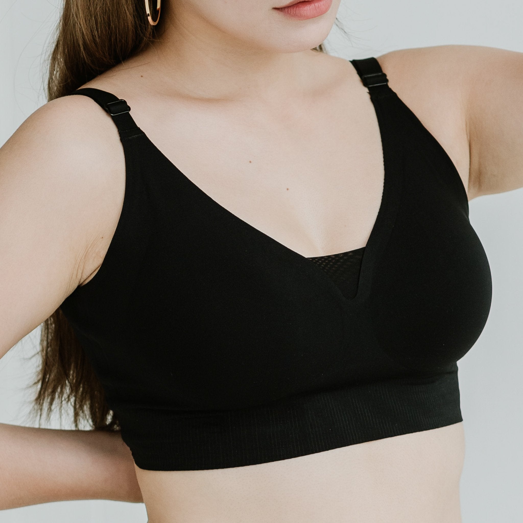 Buy BM Exclusive NEW Innerwear Air Sports Bra No Straps No Clips,Comfortable  Seamless Slim Comfort Feeting No Straps No Clips,Comfortable Seamless Slim  Comfort Feeting Online at Low Prices in India 