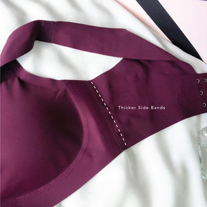 Air-ee Seamless Bra in Ash - Thick Straps (Superfine) (Size XXL Only)