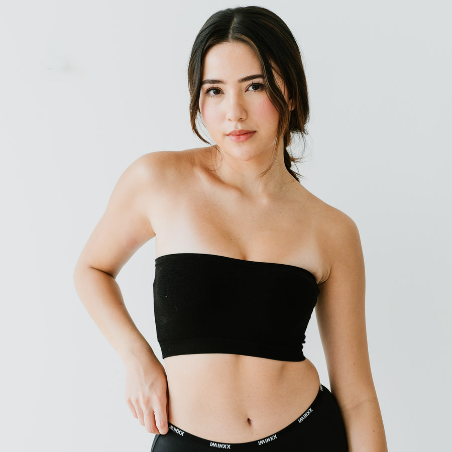 Knitted Black Tube Top