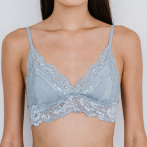The Glam Lacey Bralette in Sky